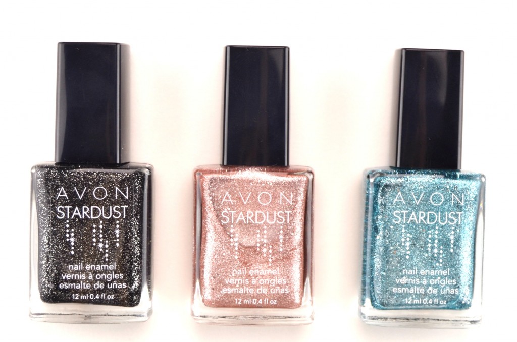 Avon Nail Enamel Metallic Effects and Stardust Review